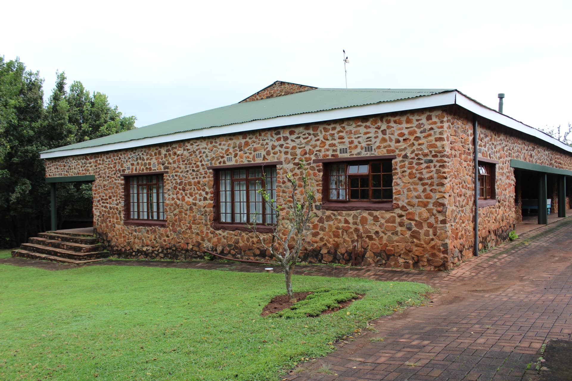 Stone House A Side exterior